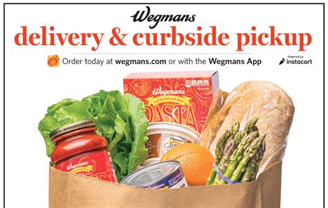 Wegmans delivery service - Service fees: Service fees vary and are subject to change based on factors like location and the number and types of items in your cart. Orders containing alcohol have a separate service fee. With an optional Instacart+ membership, you can get $0 delivery fee on every order over $35 and lower service fees too.